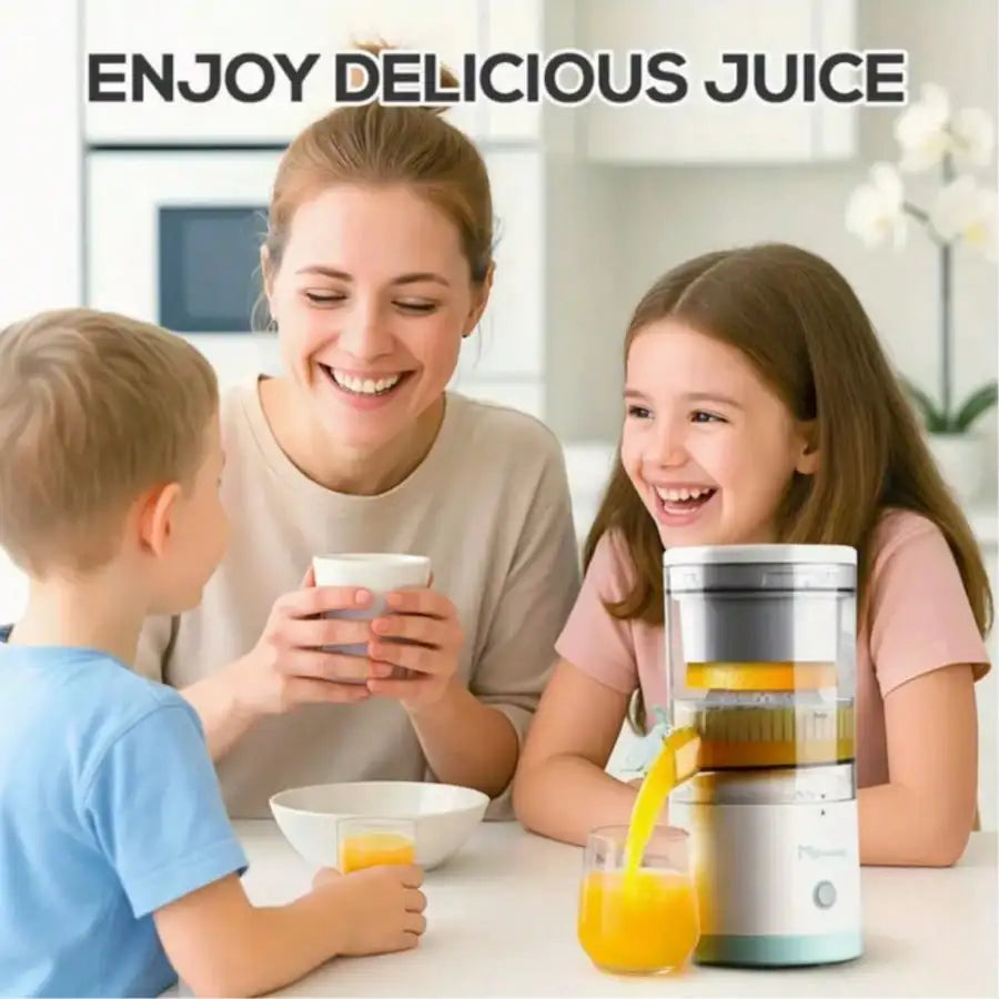 Portable USB Electric Juicer, One-Touch Start - Orange Juicer/Lemon Juicer - Compact Portable Orange, Lemon, And Fruit Blending Cup, Perfect For Vegetable Juices, Fruit Juices, And Smoothies. Travel-Friendly Design Ideal For Parties  Make Fresh Juices